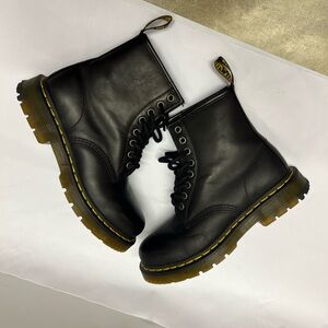 Dr. Martens COMBAT Boots Black 38 7 7.5 new